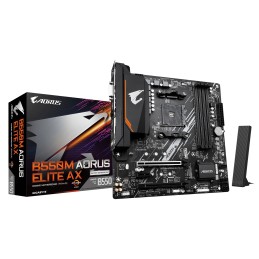 GIGABYTE B550M AORUS ELITE AX (REV. 1.4) mātes plate AMD B550 Ligzda AM4 mikro ATX