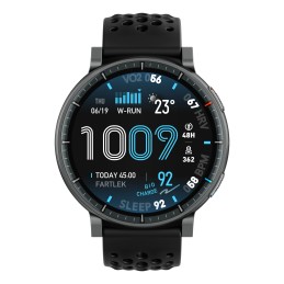 Amazfit Active Max 3,81 cm (1.5") AMOLED Digitāls 480 x 480 pikseļi Skārienjūtīgais ekrāns Melns