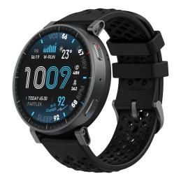 Amazfit Active Max 3,81 cm (1.5") AMOLED Digitāls 480 x 480 pikseļi Skārienjūtīgais ekrāns Melns