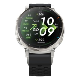 Amazfit Active 3 3,35 cm (1.32") AMOLED Цифровой 466 x 466 пикселей Сенсорный экран Золото GPS (спутниковый)