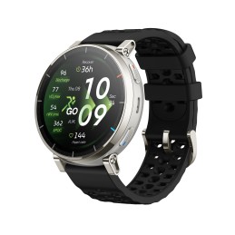 Amazfit Active 3 3,35 cm (1.32") AMOLED Цифровой 466 x 466 пикселей Сенсорный экран Золото GPS (спутниковый)