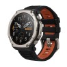 Amazfit T-Rex Ultra 2 129,5 cm (51") AMOLED 51 mm Digitāls 480 x 480 pikseļi Skārienjūtīgais ekrāns Titāns Wi-Fi GPS