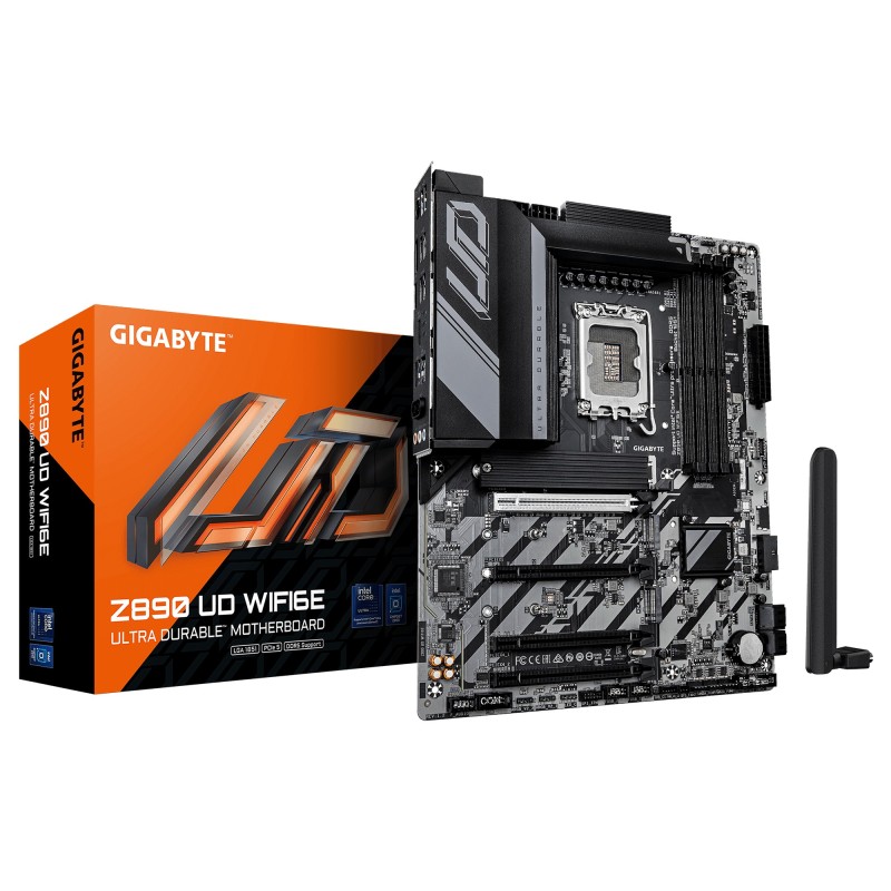 GIGABYTE Z890 UD WIFI6E Intel Z890 LGA 1851 (Socket V1) ATX