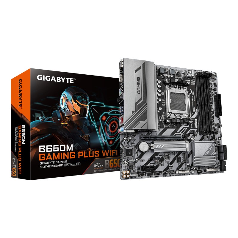 GIGABYTE B650M GAMING PLUS WIFI (Rev. 1.3) AMD B650 AM5 pieslēgvieta mikro ATX