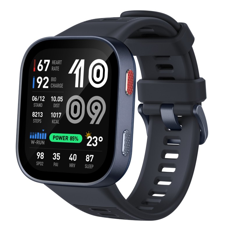 Amazfit Bip Max 2.07" AMOLED Digital 432 x 514 pixels Touchscreen Blue GPS (satellite)