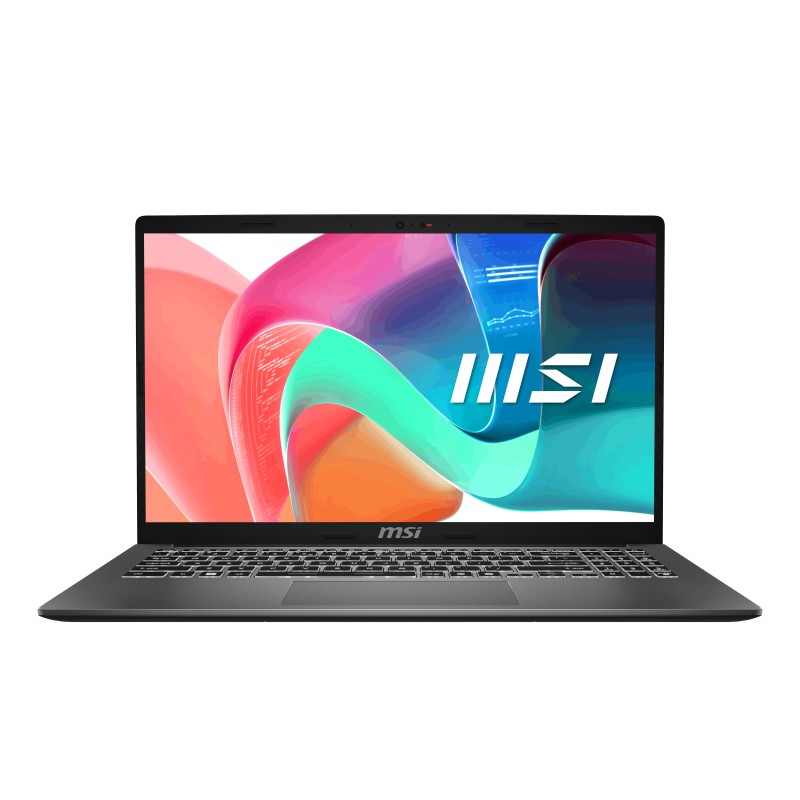 MSI Modern 15 F1MG-1241NL Intel Core 5 120U Portatīvais dators 39,6 cm (15.6") Full HD 16 GB DDR4-SDRAM 512 GB SSD Wi-Fi 6E