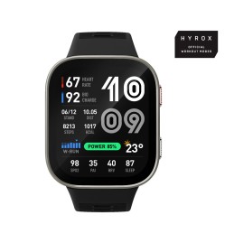 Amazfit Bip Max 5,26 cm (2.07") AMOLED Digitāls 432 x 514 pikseļi Skārienjūtīgais ekrāns Sudrabs Wi-Fi GPS