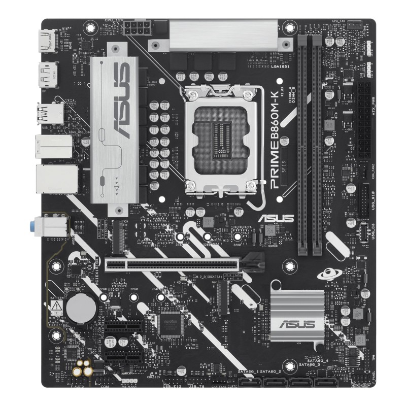 ASUS PRIME B860M-K Intel B860 LGA 1851 (Socket V1) mikro ATX
