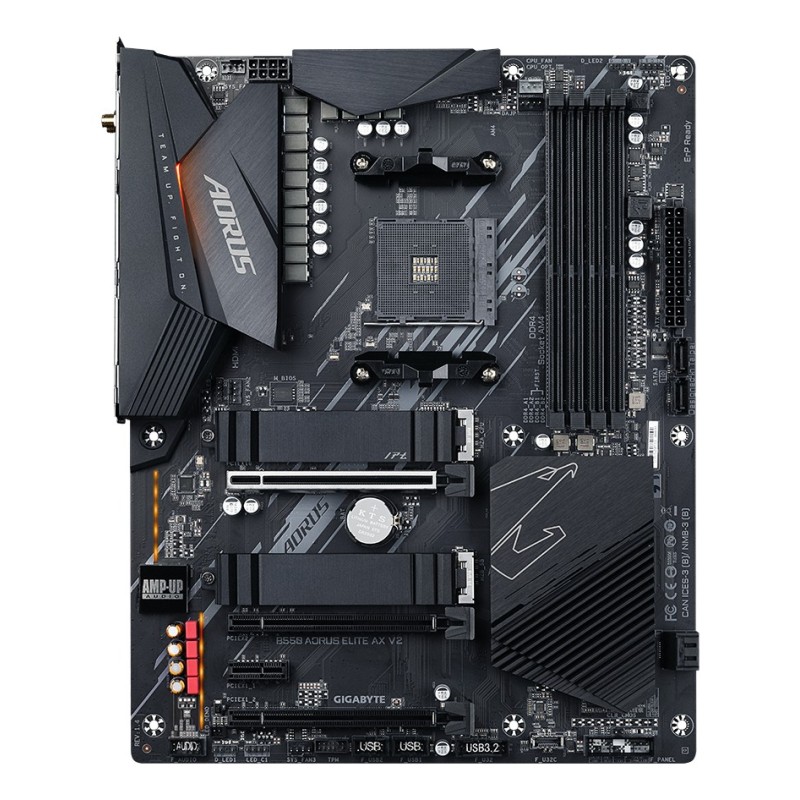 GIGABYTE B550 AORUS ELITE AX V2 (Rev. 1.5) AMD B550 Разъем AM4 ATX