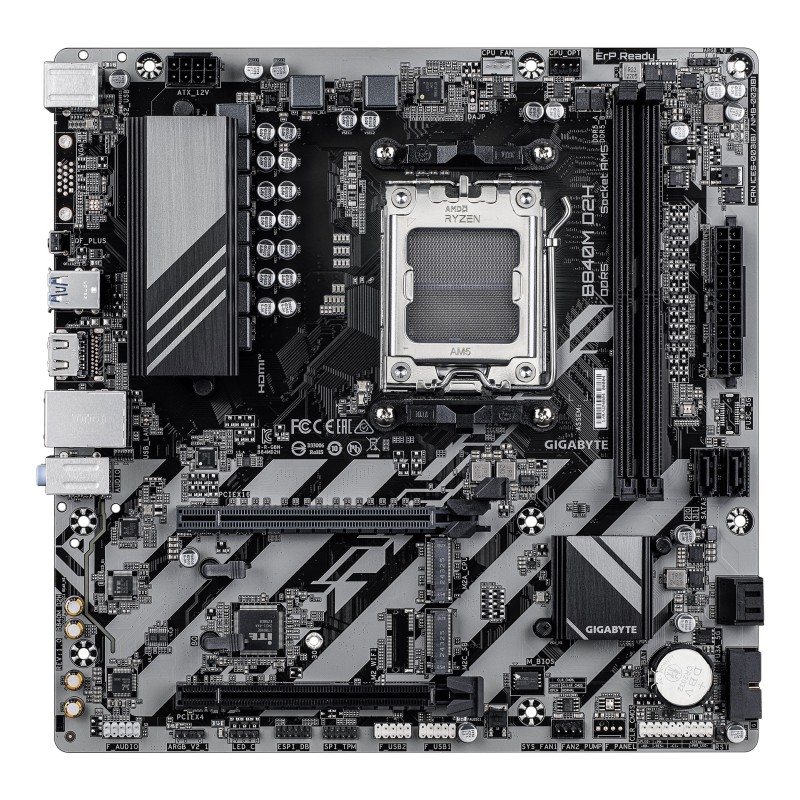 GIGABYTE B840M D2H (Rev. 1.1) AMD B840 Socket AM5 Микро ATX