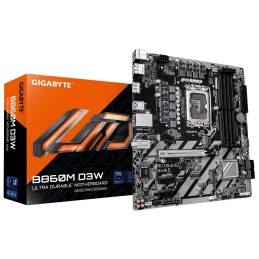GIGABYTE B860M D3W материнская плата Intel B860 LGA 1851 (Socket V1) Микро ATX