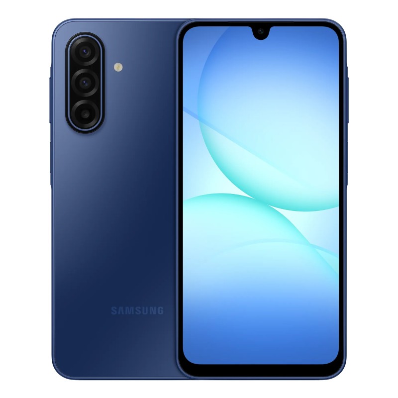 Samsung Galaxy A17 5G 17 cm (6.7") Divas SIM kartes Android 15 USB Veids-C 4 GB 128 GB 5000 mAh Zils