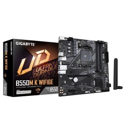 GIGABYTE B550M K WIFI6E AMD B550 Разъем AM4 Микро ATX