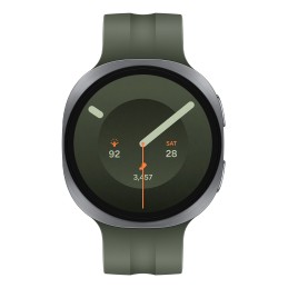 Samsung Galaxy Watch9 3,81 cm (1.5") AMOLED 44 mm Digitāls 480 x 480 pikseļi Skārienjūtīgais ekrāns Sudrabs Wi-Fi GPS