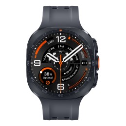 Samsung Galaxy Watch Ultra2 3,81 cm (1.5") AMOLED 47 mm Digitāls 498 x 498 pikseļi Skārienjūtīgais ekrāns 4G Pelēks Wi-Fi GPS