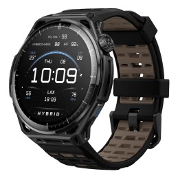 Amazfit Balance 3 3,81 cm (1.5") AMOLED 51 mm Цифровой 480 x 480 пикселей Сенсорный экран Титановый, Черный Wi-Fi GPS