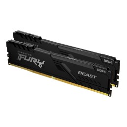 Kingston Technology FURY Beast atmiņas modulis 32 GB 2 x 16 GB DDR4 3600 MT s 288-pin DIMM