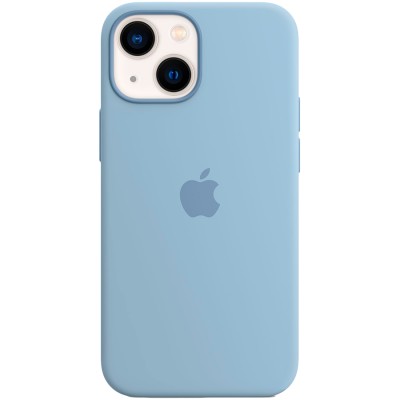 Maciņš telefonam iPhone 13 mini Silicone Case with MagSafe - Blue Fog,Model A2705