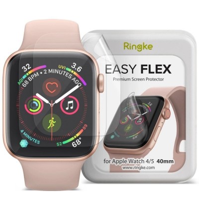 Ringke Apple Watch 4-5 Series 40mm Screen Protector EASY FLEX (1+2)