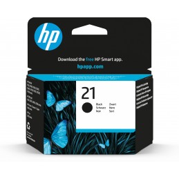 HP 21, Оригинальный струйный картридж , Черный