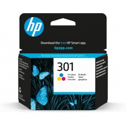 HP 301, оригинальный струйный картридж, трехцветный