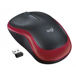 Logitech M185 компьютерная мышь Офисная Для обеих рук Беспроводной RF Оптический 1000 DPI