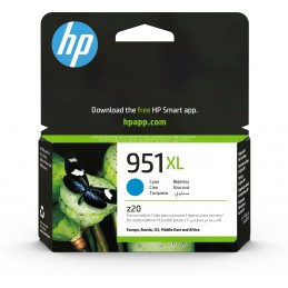 HP 951XL High Yield Cyan Original Ink Cartridge