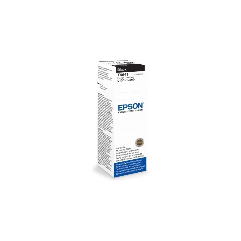 Epson T6641 Black ink bottle 70ml