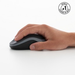 Logitech Wireless Combo MK270 tastatūra Pele iekļauta Mājas RF Bezvadu QWERTY US International Melns, Sudrabs