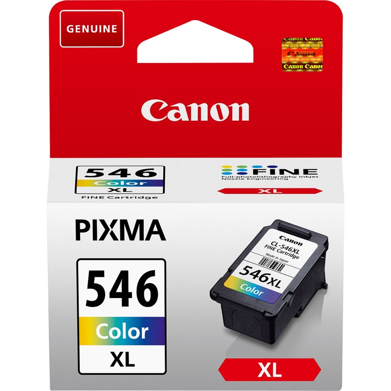 Canon PG-546XL струйный картридж 1 шт Подлинный Высокая (XL) Голубой, Пурпурный, Желтый