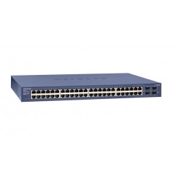 NETGEAR GS748T Управляемый L2+ Gigabit Ethernet (10 100 1000) Синий