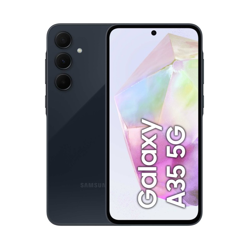 Samsung Galaxy A35 5G 16,8 cm (6.6") Hibrīda duālā SIM Android 14 USB Veids-C 8 GB 256 GB 5000 mAh Navy (tumši zila)