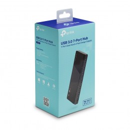 TP-Link UH700 хаб-разветвитель USB 3.2 Gen 1 (3.1 Gen 1) Micro-B 5000 Мбит с Черный