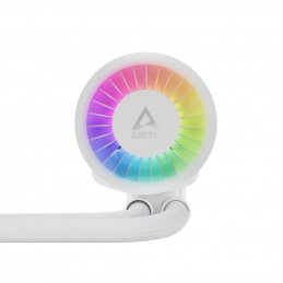 ARCTIC Liquid Freezer III 420 A-RGB Procesors Universāls šķidruma dzesētājs 14 cm Balts 1 pcs