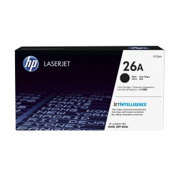 HP 26A, Оригинальный лазерный картридж LaserJet, Черный