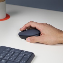 Logitech M170 Grey-K компьютерная мышь Офисная Для обеих рук Беспроводной RF Оптический 1000 DPI