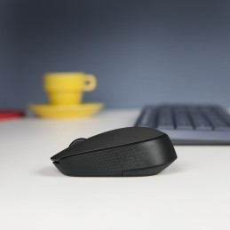 Logitech B170 Black Bp компьютерная мышь Офисная Для обеих рук Беспроводной RF Оптический