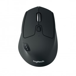 Logitech M720 pele Birojs Labā roka RF bezvadu sakari + Bluetooth Optisks 1000 DPI