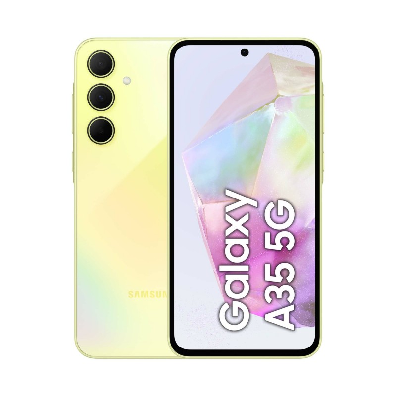 Samsung Galaxy A35 5G 16,8 cm (6.6") Гибридный слот для двух SIM-карт Android 14 USB Type-C 6 GB 128 GB 5000 mAh Желтый