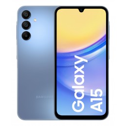 Samsung Galaxy A15 16,5 cm (6.5") Гибридный слот для двух SIM-карт 4G USB Type-C 4 GB 128 GB 5000 mAh Синий