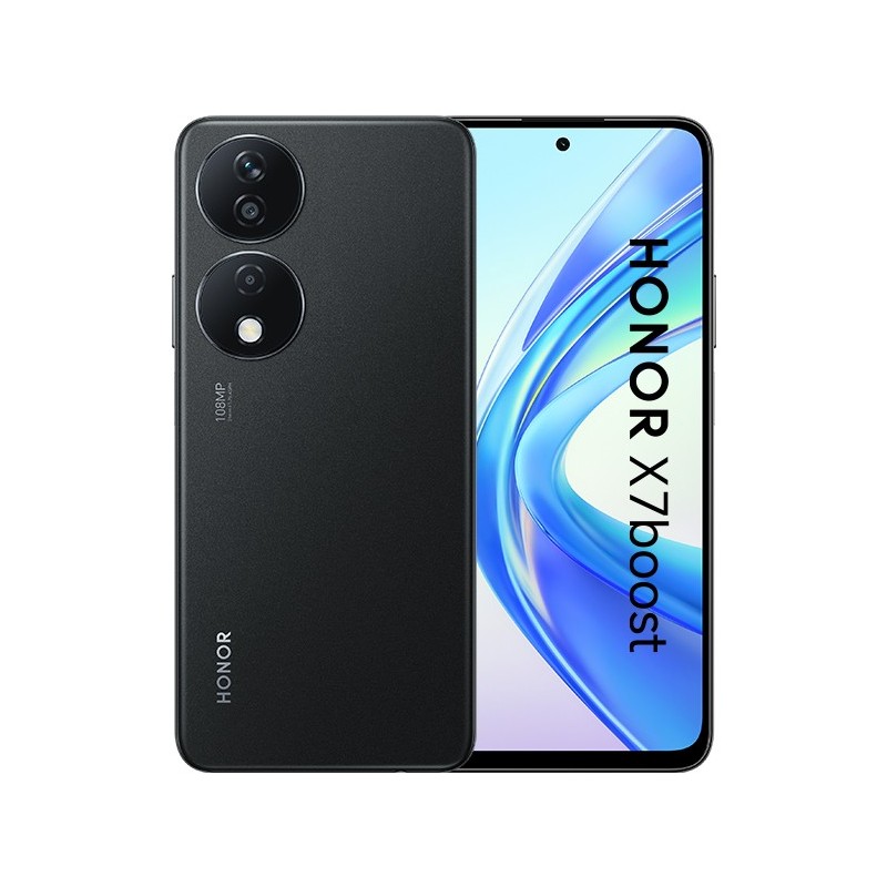 Honor X7boost 17,3 cm (6.8") Divas SIM kartes Android 13 4G USB Veids-C 6 GB 128 GB 5330 mAh Melns