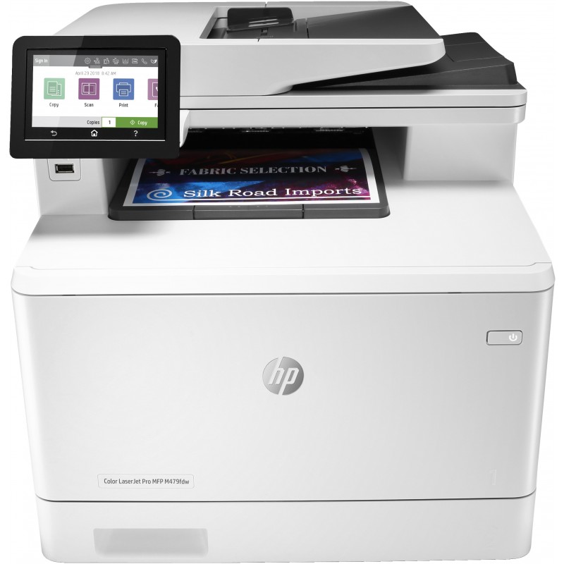 HP Color LaserJet Pro MFP M479fdw, Color, Printeris priekš Print, copy, scan, fax, email, Scan to email PDF Two-sided printing