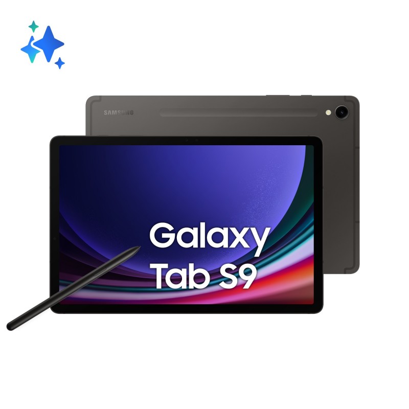 Samsung Galaxy Tab S9 Qualcomm Snapdragon 128 GB 27,9 cm (11") 8 GB Wi-Fi 6 (802.11ax) Android 13 Графит