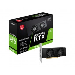 MSI GEFORCE RTX 3050 LP 6G OC видеокарта NVIDIA 6 GB GDDR6