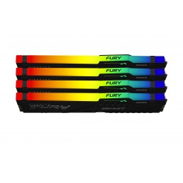 Kingston Technology FURY Beast RGB atmiņas modulis 128 GB 4 x 32 GB DDR5 2600 MHz