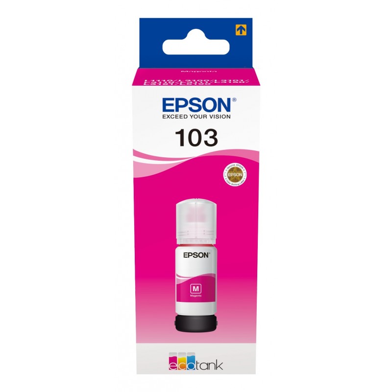 Epson 103 струйный картридж 1 шт Подлинный Пурпурный