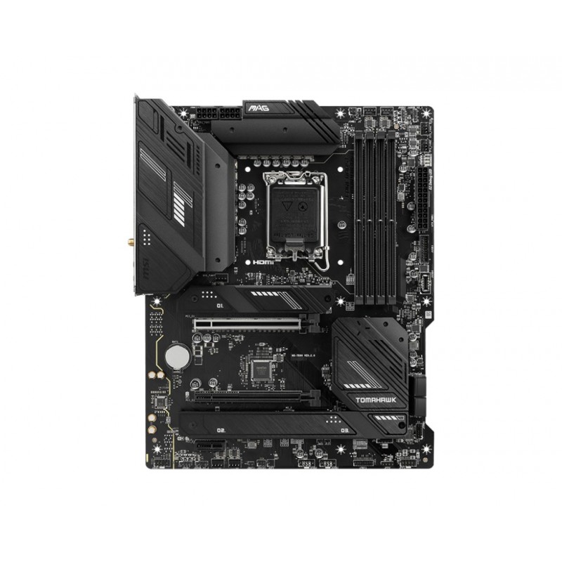 MSI MAG B760 TOMAHAWK WIFI mātes plate LGA 1700 ATX