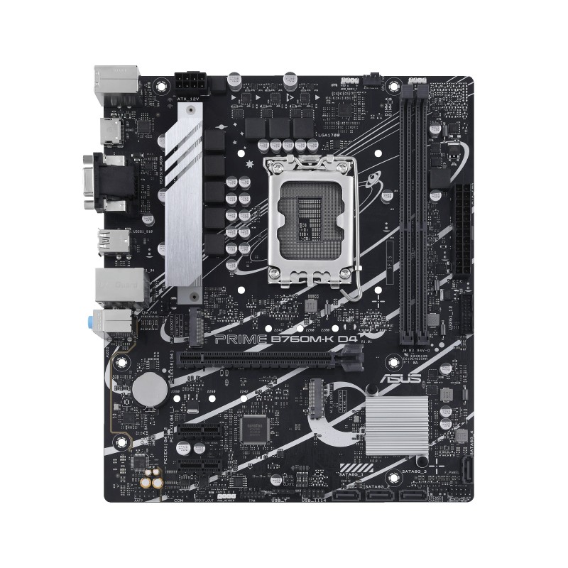 ASUS PRIME B760M-K D4 Intel B760 LGA 1700 Микро ATX