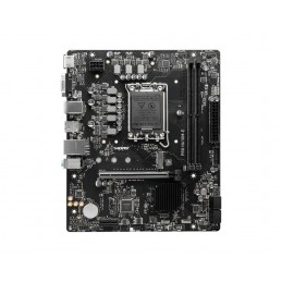 MSI PRO H610M-E mātes plate Intel H610 LGA 1700 mikro ATX
