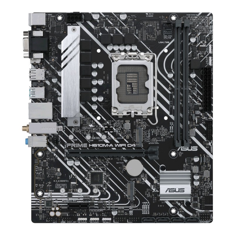 ASUS PRIME H610M-A WIFI D4 Intel H610 LGA 1700 Микро ATX